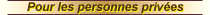 Pour les personnes privees